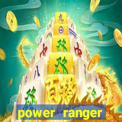 power ranger tempestade ninja